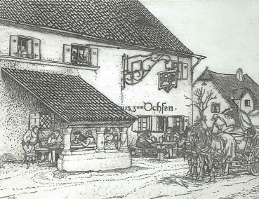 Hermann Gradl, Wirtshaus zum Ochsen