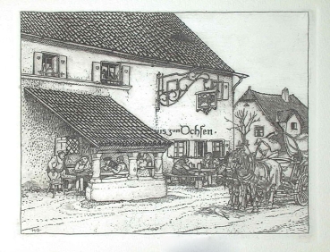 Hermann Gradl, Wirtshaus zum Ochsen
