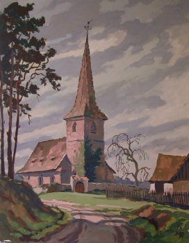 Kurt Mayer-Pfalz, Kirche in Franken