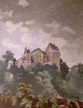 Kurt Mayer-Pfalz, Burg Egloffstein