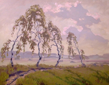 Kurt Mayer-Pfalz, Flusslandschaft