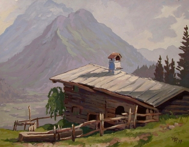 Kurt Mayer-Pfalz, Gebirgshütte