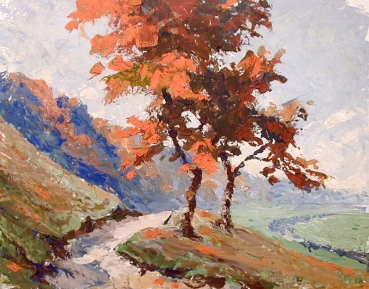 Kurt Mayer-Pfalz, Impressionistische Landschaft