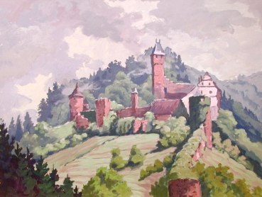 Kurt Mayer-Pfalz, Burg in Franken?