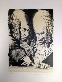Johannes Grützke, Zwei Komponisten