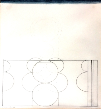 Egon Eppich, Abstrakt Quadrat und Kreis