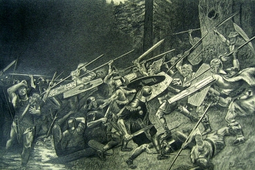 Peter Bina, The Battle of the Teutoburg Forest