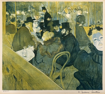 Preview: Henri de Toulouse-Lautrec, Le Promenoir du Moulin Rouge