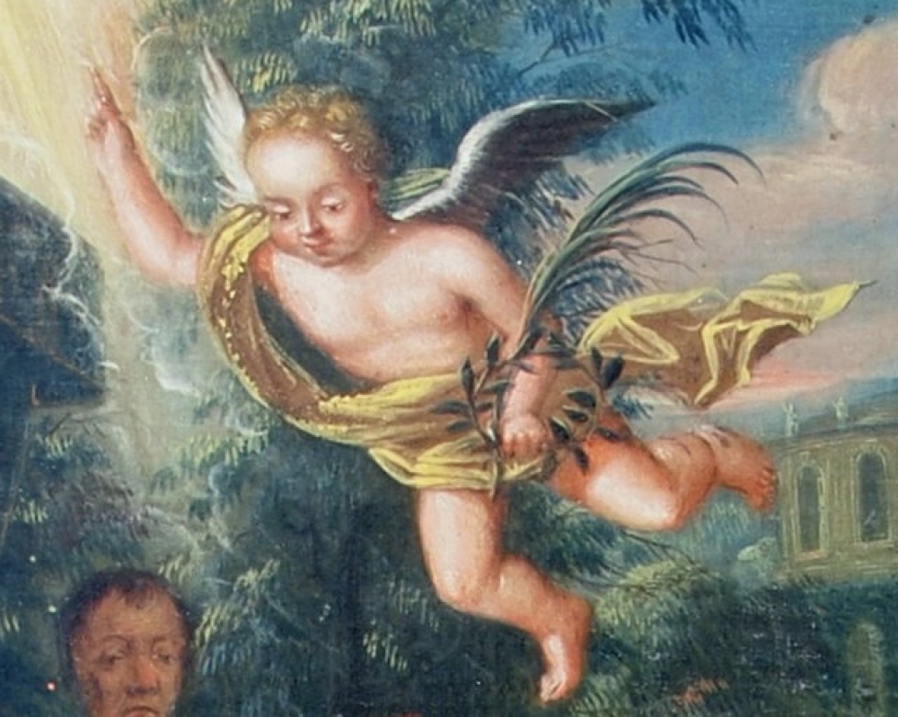 Adries Schoemaker (1660-1735) zug., Maryrium des heiligen Laurentius, Niederlande, Nederland, Amsterdam