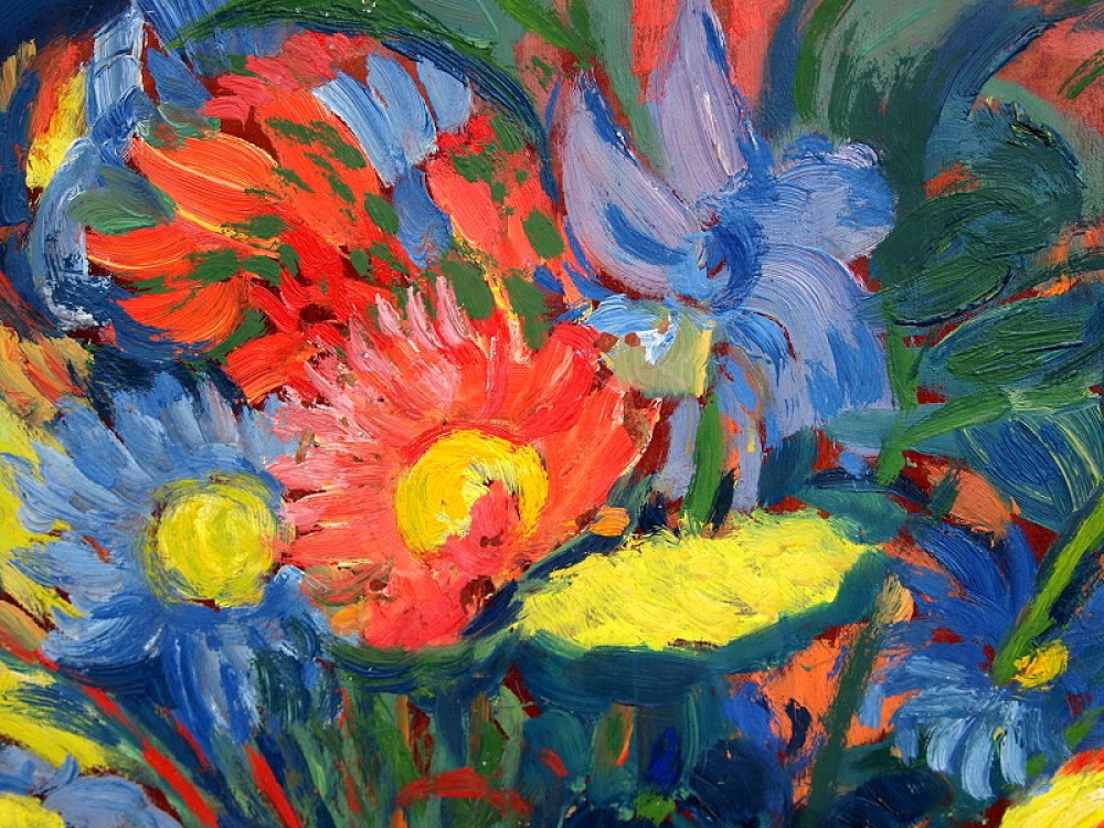 Georg Weidenbacher, Floral Still Life