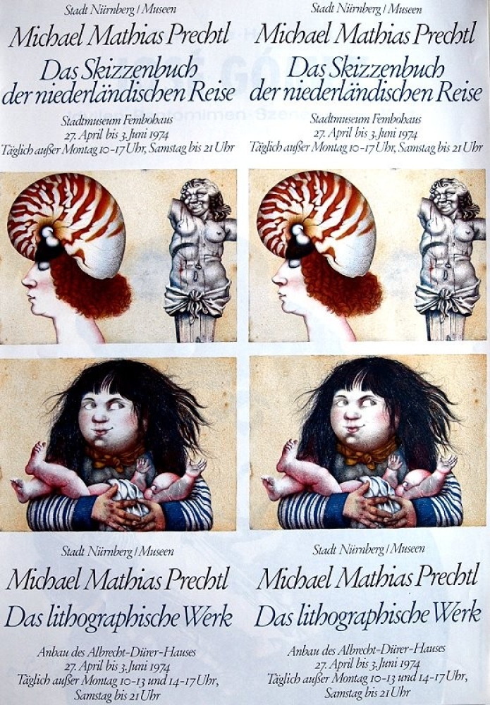 Michael Mathias Prechtl, Das Skizzenbuch der niederländischen Reise