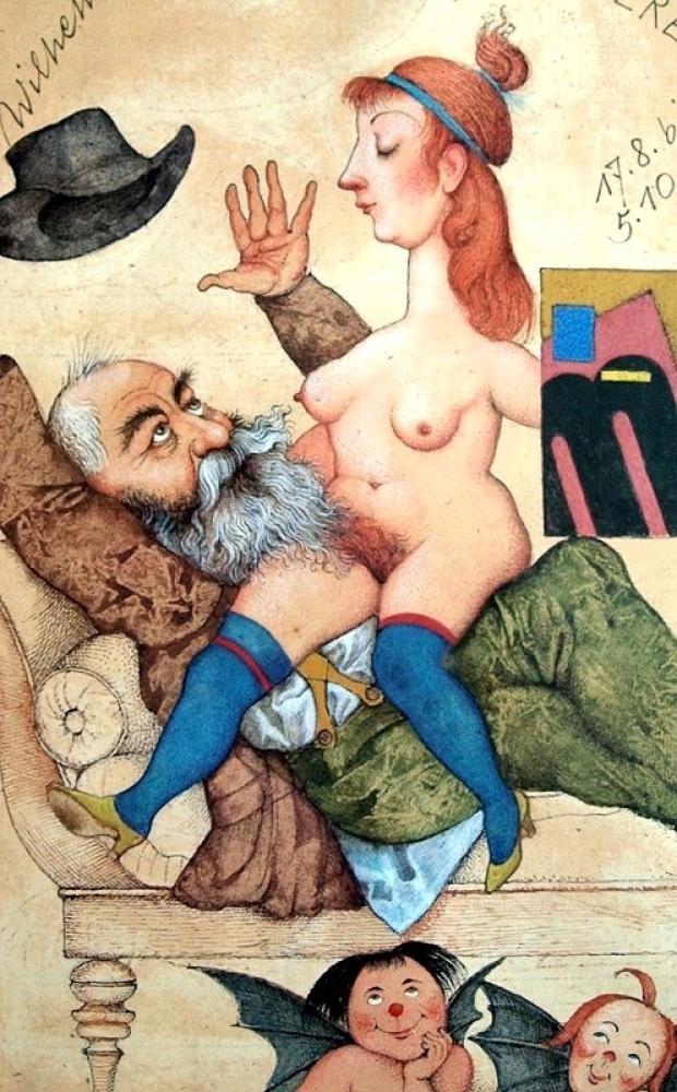 Michael Mathias Prechtl, Denkmalerei