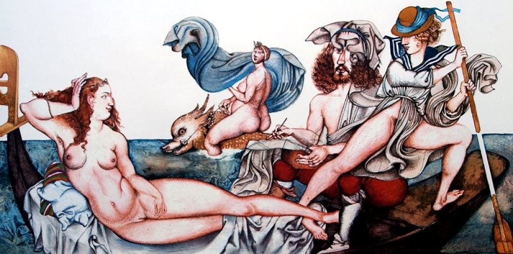 Michael Mathias Prechtl, Mit Dürer unterwegs