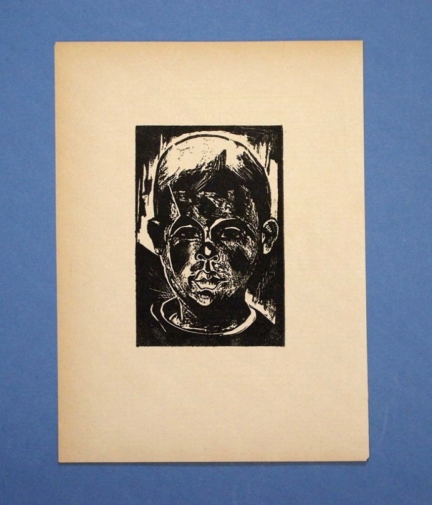 Max Pechstein, Porträt des Sohnes des Künstlers