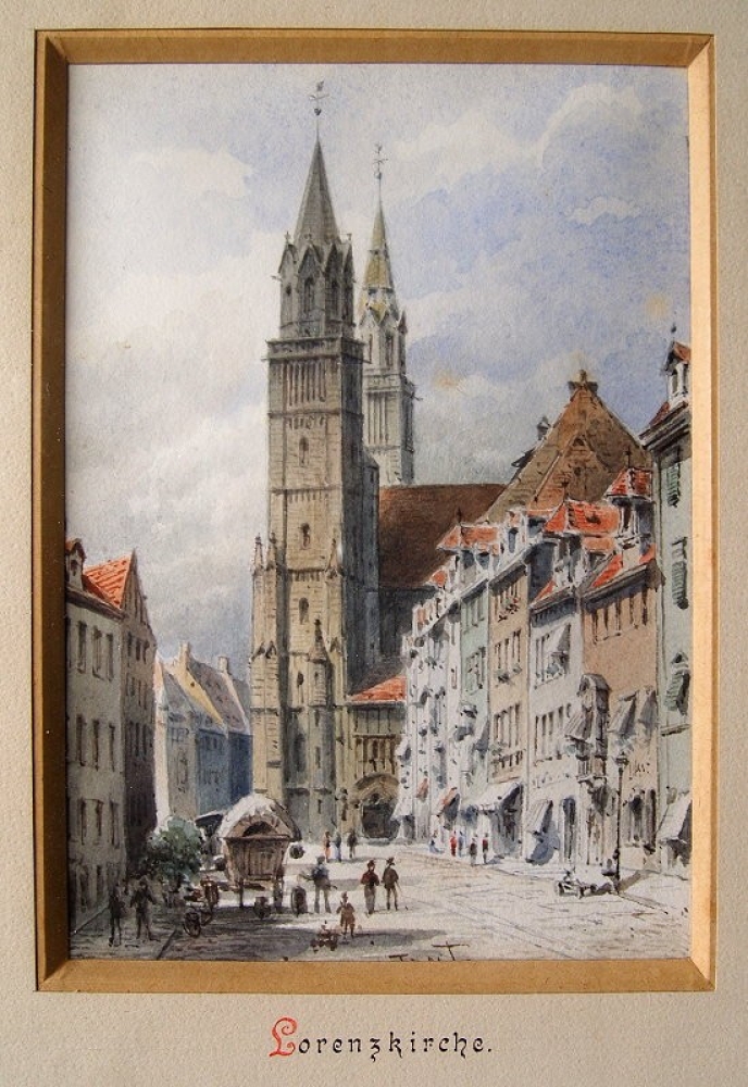 Friedrich Georg Trost, Nine Nuremberg City Views