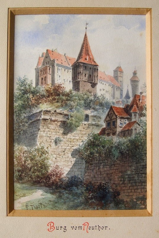 Friedrich Georg Trost, Nine Nuremberg City Views