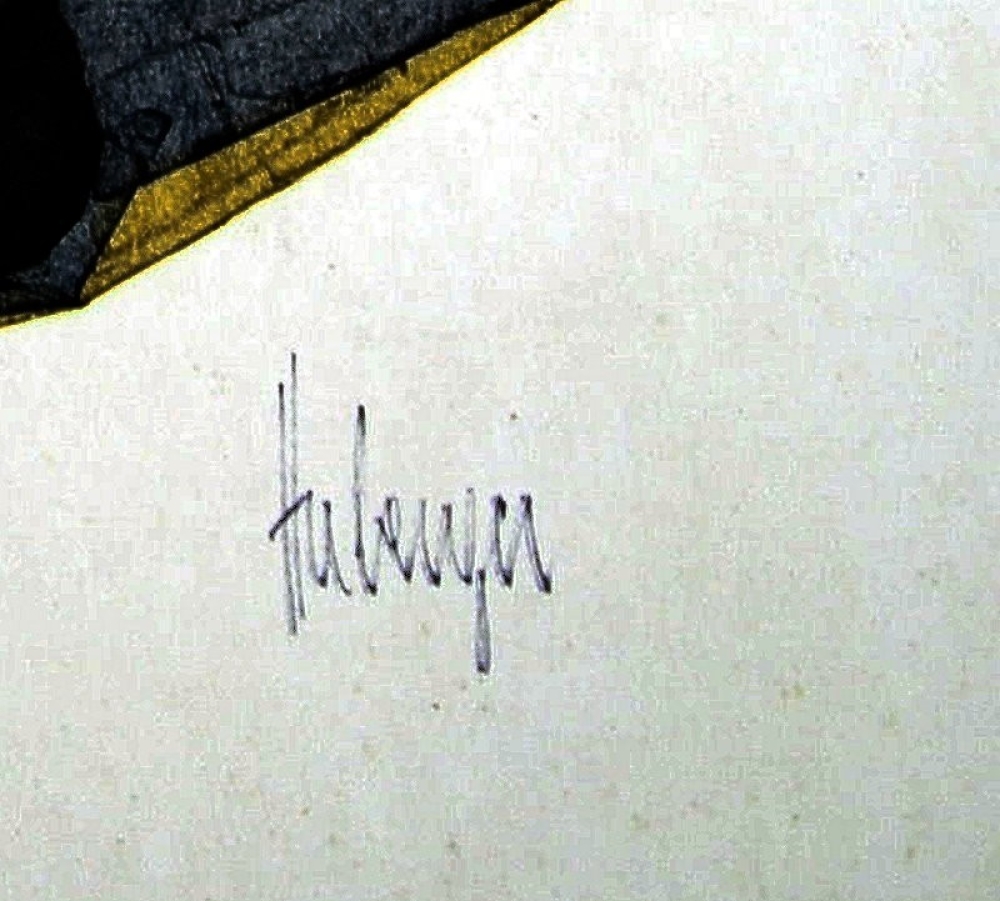 Tugomir Huberger (1931-2001), Abstrakte Komposition