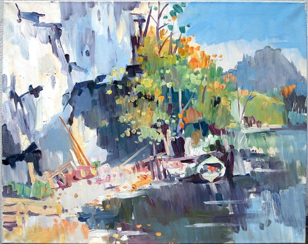 Reinhold Pallas, Sun by the Lake