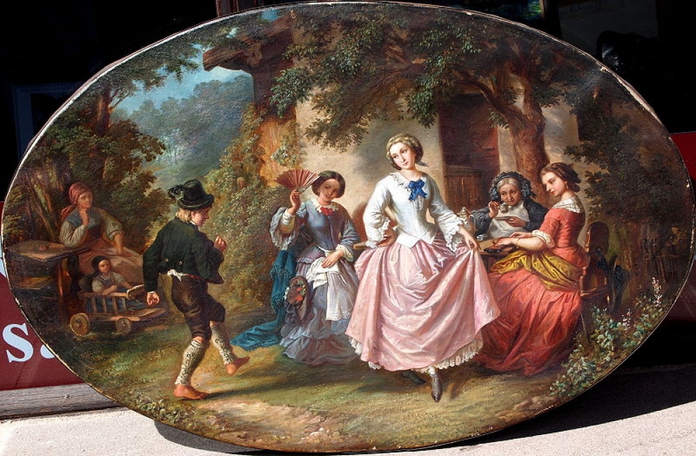 Josef Valentin (zug.), Tanzunterricht