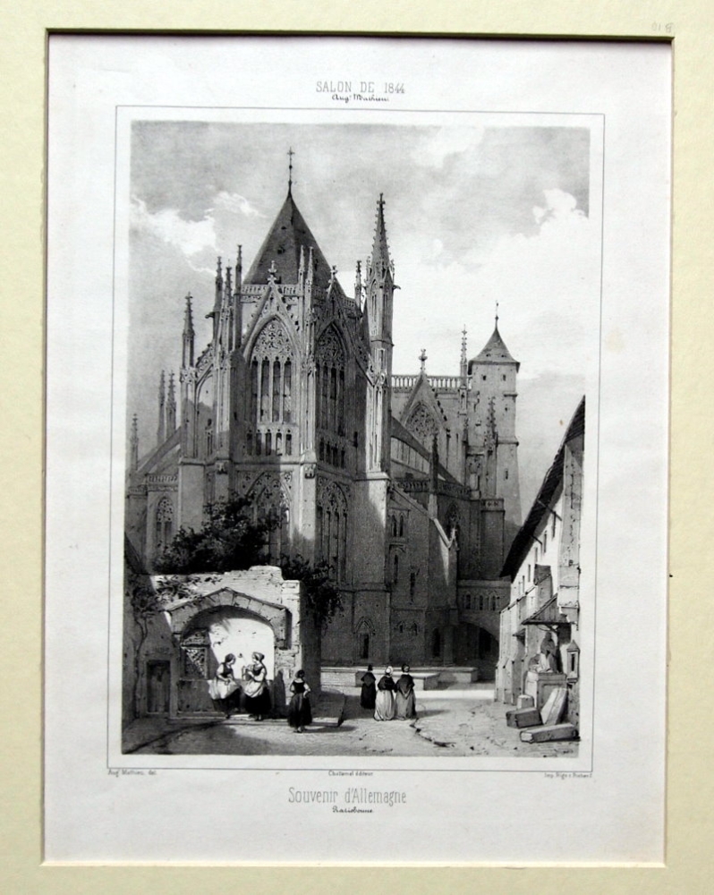 August Mathieu (um 1844), Ratisbonne