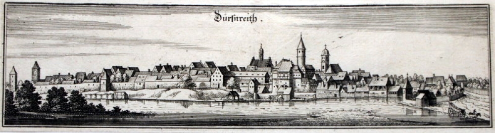 Matthäus Merian (1593-1650), Dürsnreith, heute Tirschenreuth
