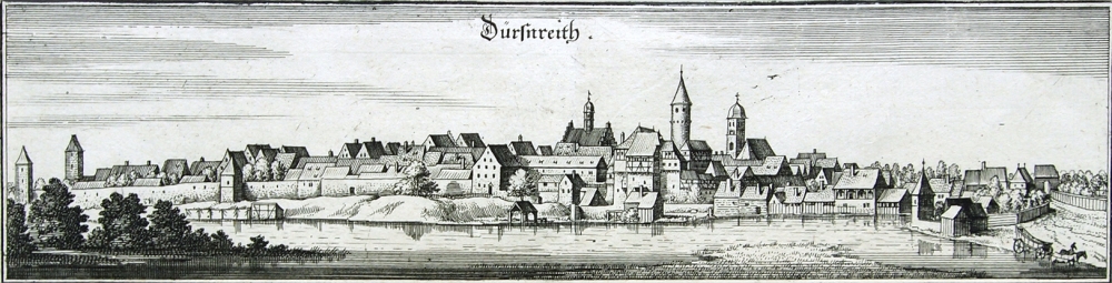 Matthäus Merian (1593-1650), Dürsnreith, heute Tirschenreuth