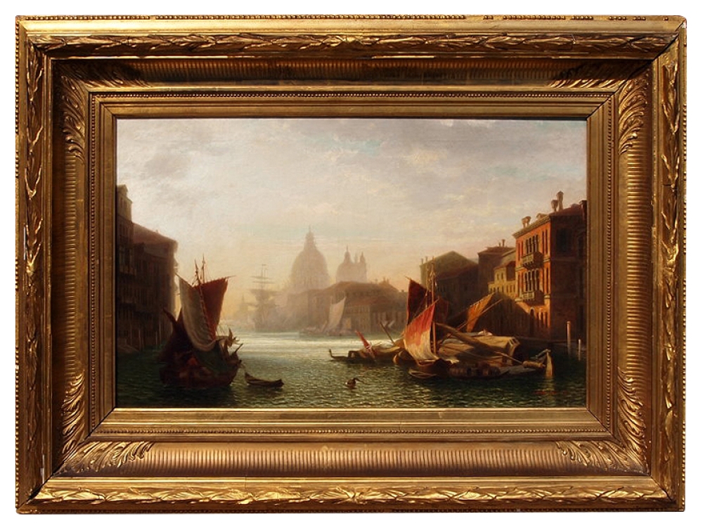 Conrad Hoff (1816-1883), Venedig - Canale Grande