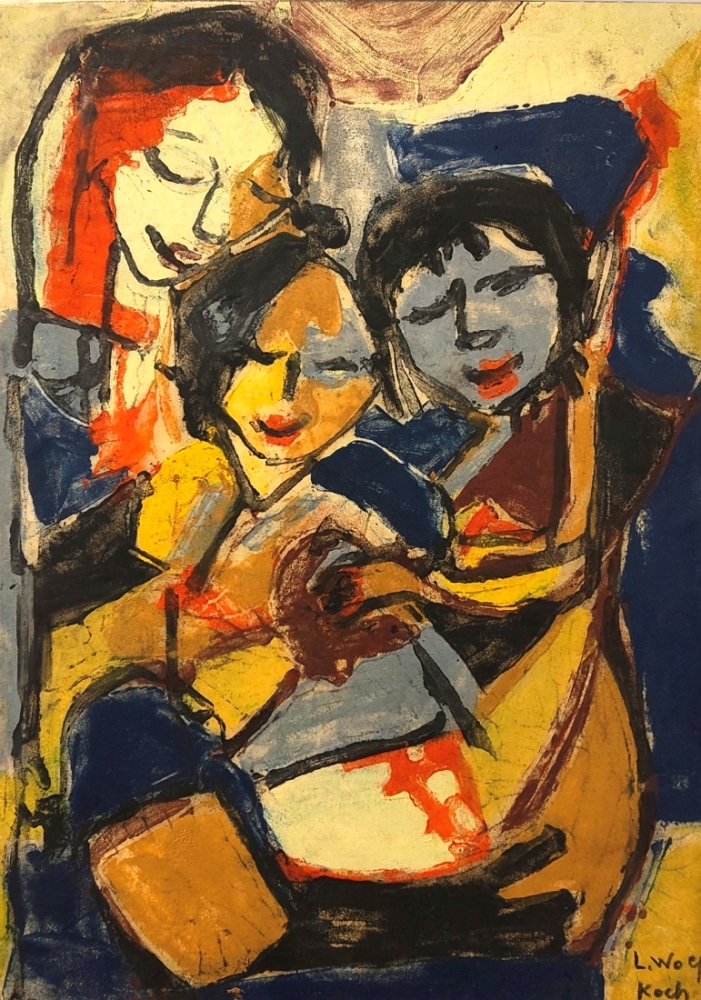 Lotte Wolf-Koch, Drei Frauen