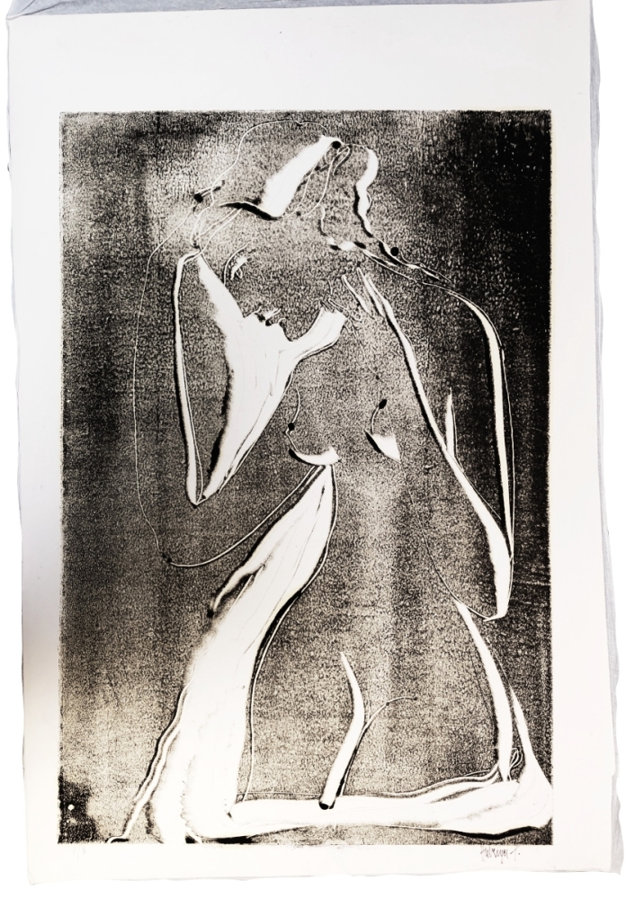 Tugomir Huberger, Abstract Female Nude