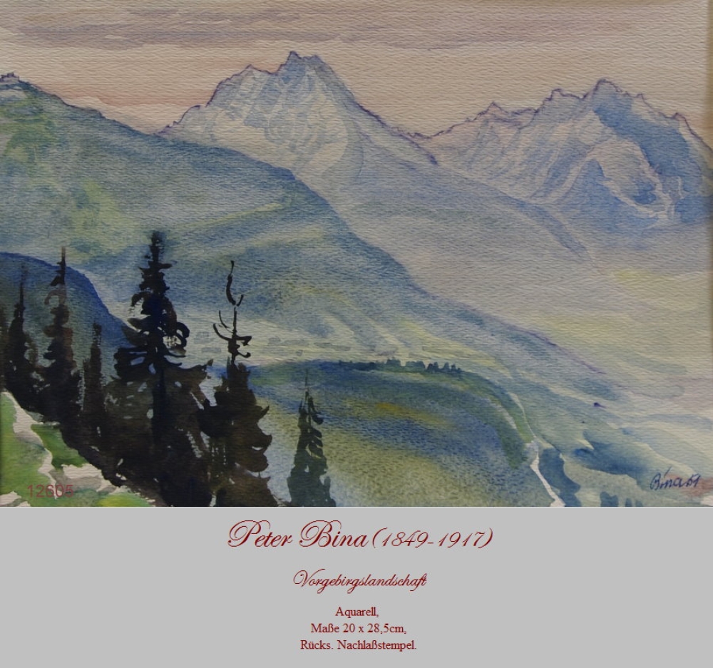 Bina, Peter (1888-1969), Vorgebirgslandschaft