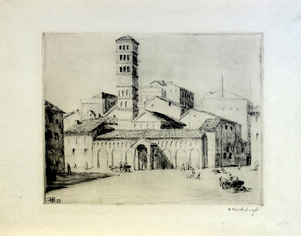 Hans Barthelmeß, Italian monastery complex