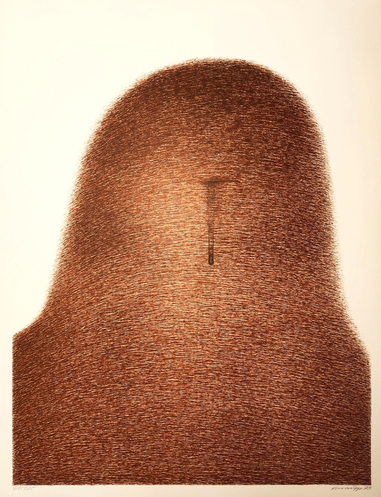 Werner Knaupp, Abstrakte Rote Figur