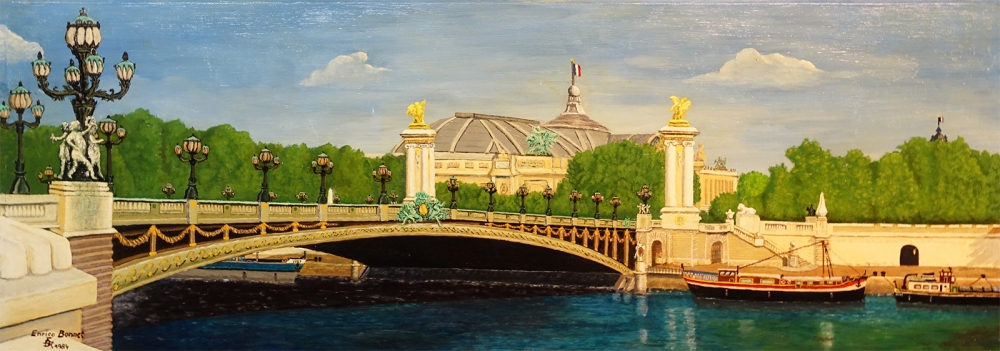 Enrico Bonnet, Paris - Pont Alexander 3 und Grand Palais