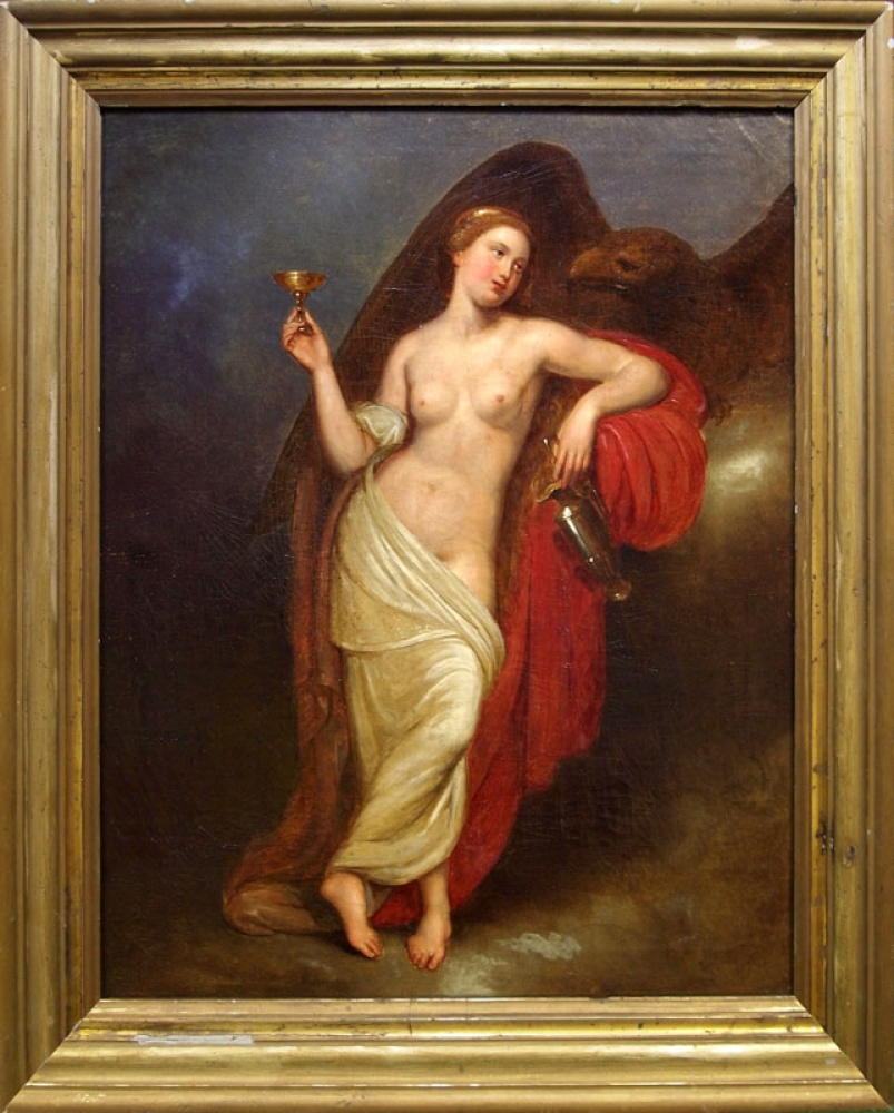 Wilhem Böttner zug.Hebe mit Adler, 18/19. Jh.