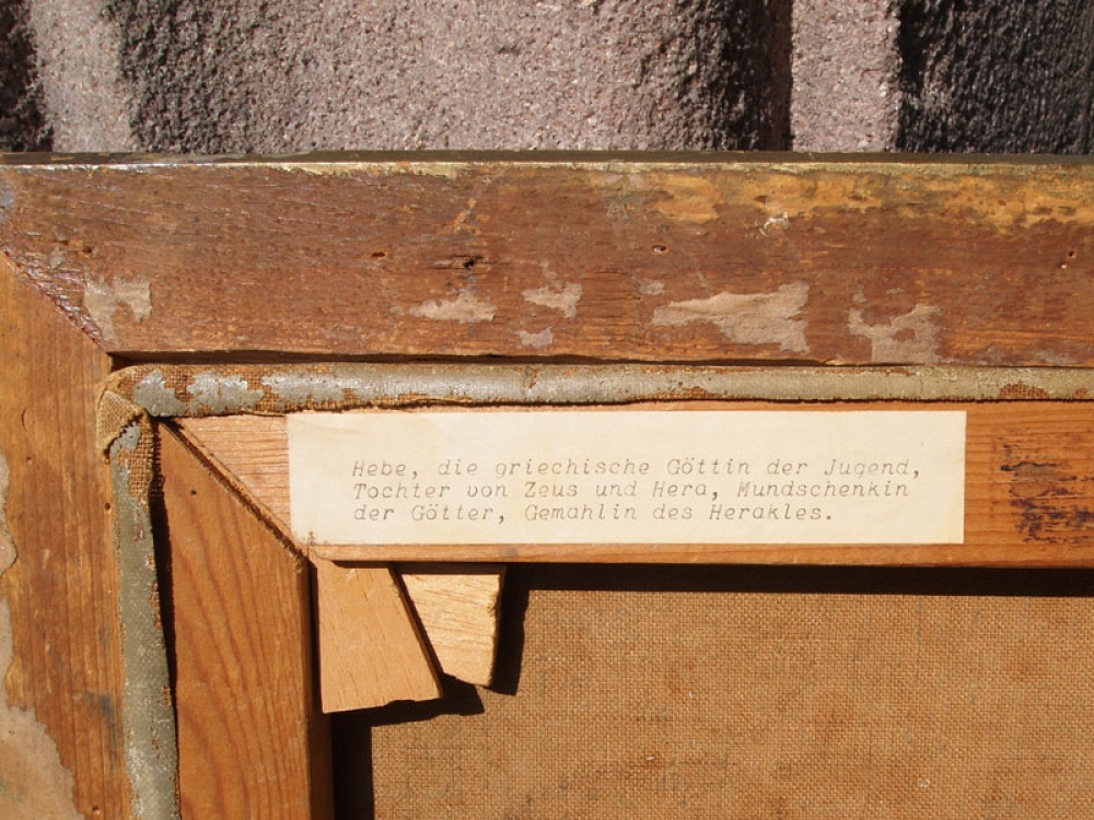 Wilhem Böttner zug.Hebe mit Adler, 18/19. Jh.