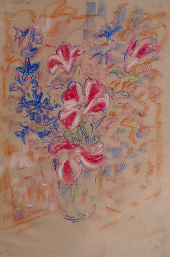 Georg Weidenbacher, Blumenstillleben