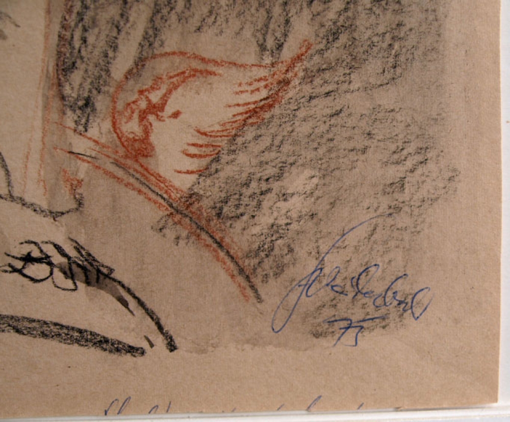 Georg Weidenbacher, Frauenfigur mit Eule