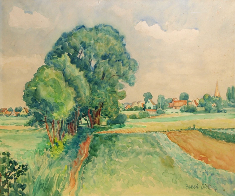 Jakob Dietz, Landschaft