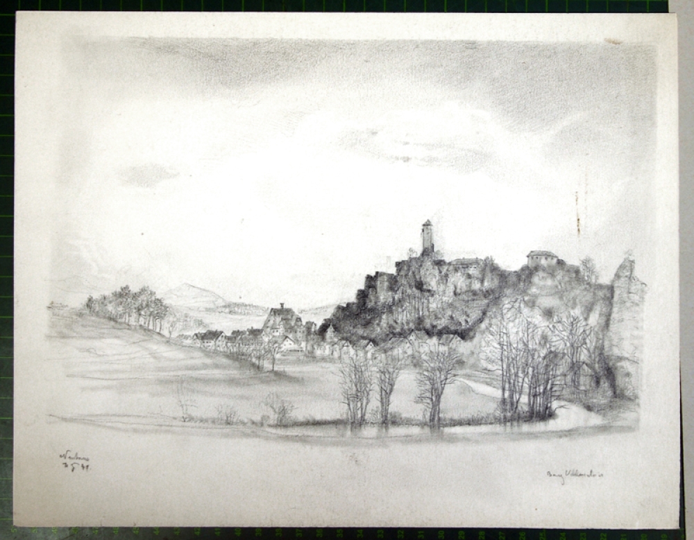 Hermann Gradl, Burg Veldenstein