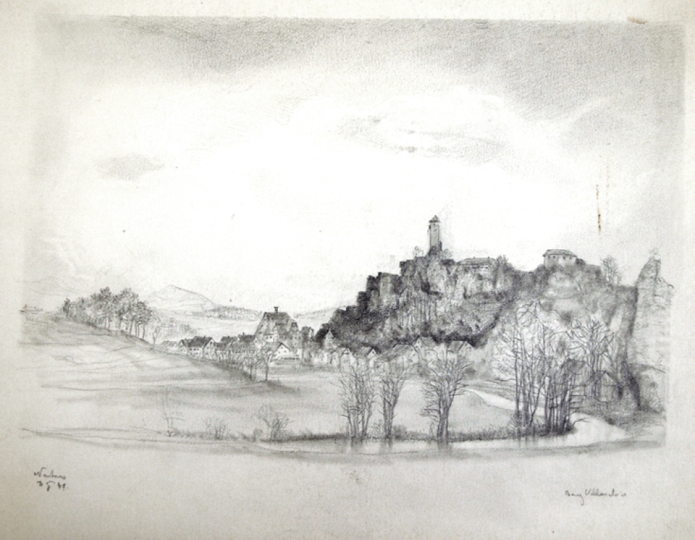 Hermann Gradl, Burg Veldenstein
