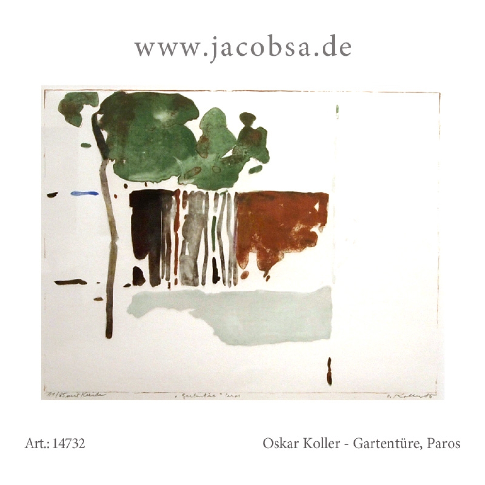 Oskar Koller, Garden Door Paros
