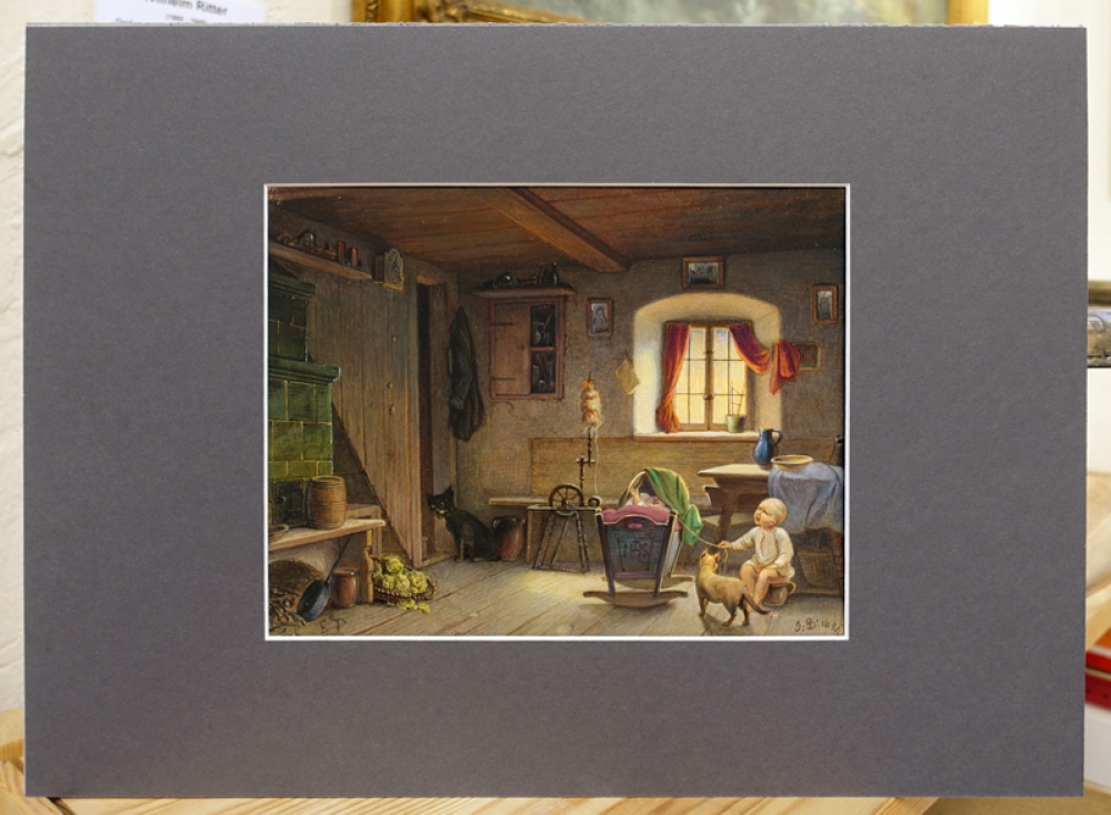 Ignaz Bergmann, children in the room