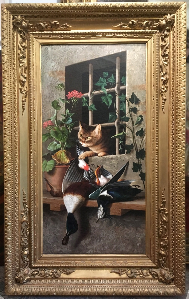 Michelangelo Meucci, cat hunted ducks