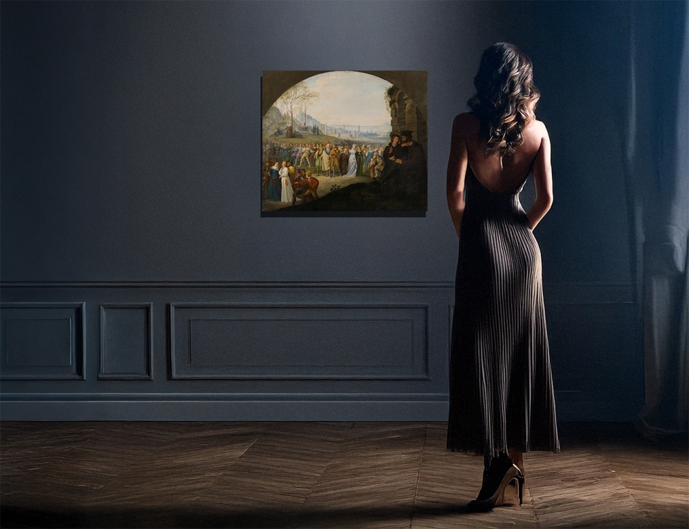 Johann Andreas Engelhart,  Osterspaziergang