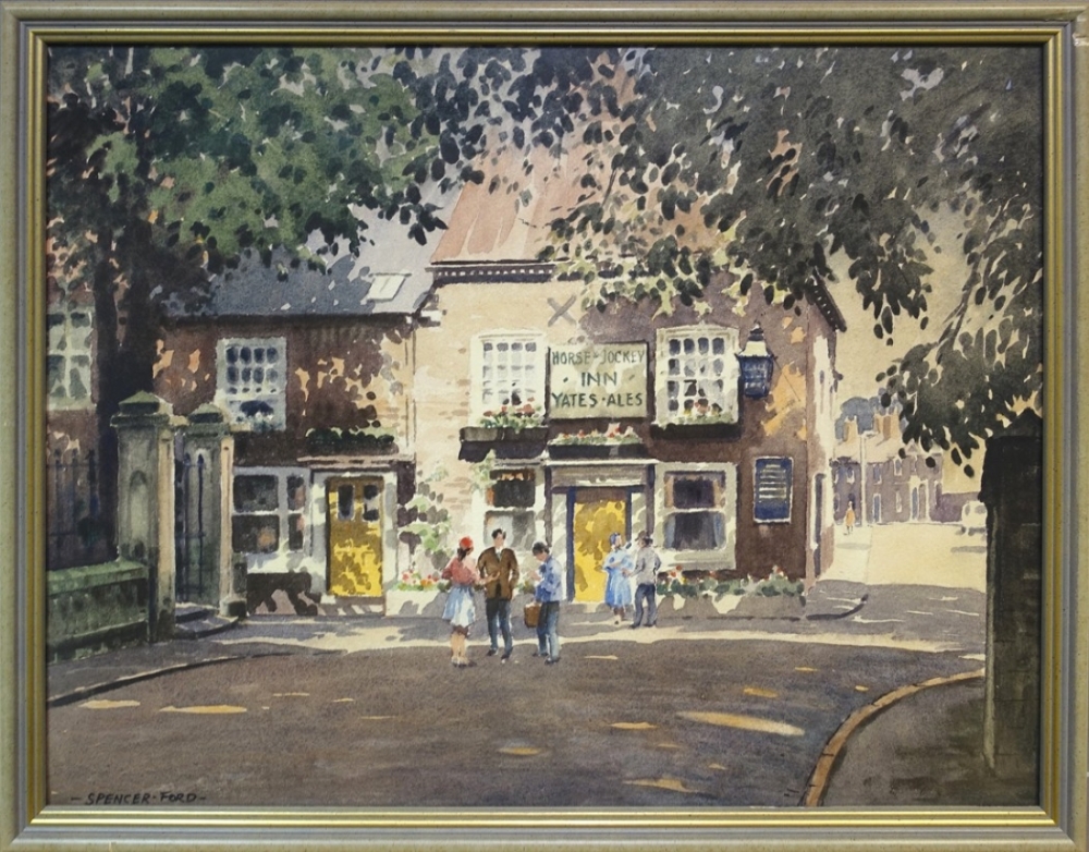 Roland Spencer-Ford, The Horse & Jockey Inn. Whitchurch. Salop