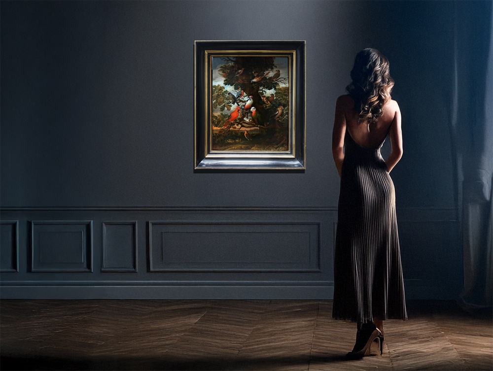 Jakob Bogdani (zug.), Exotische Vogelwelt