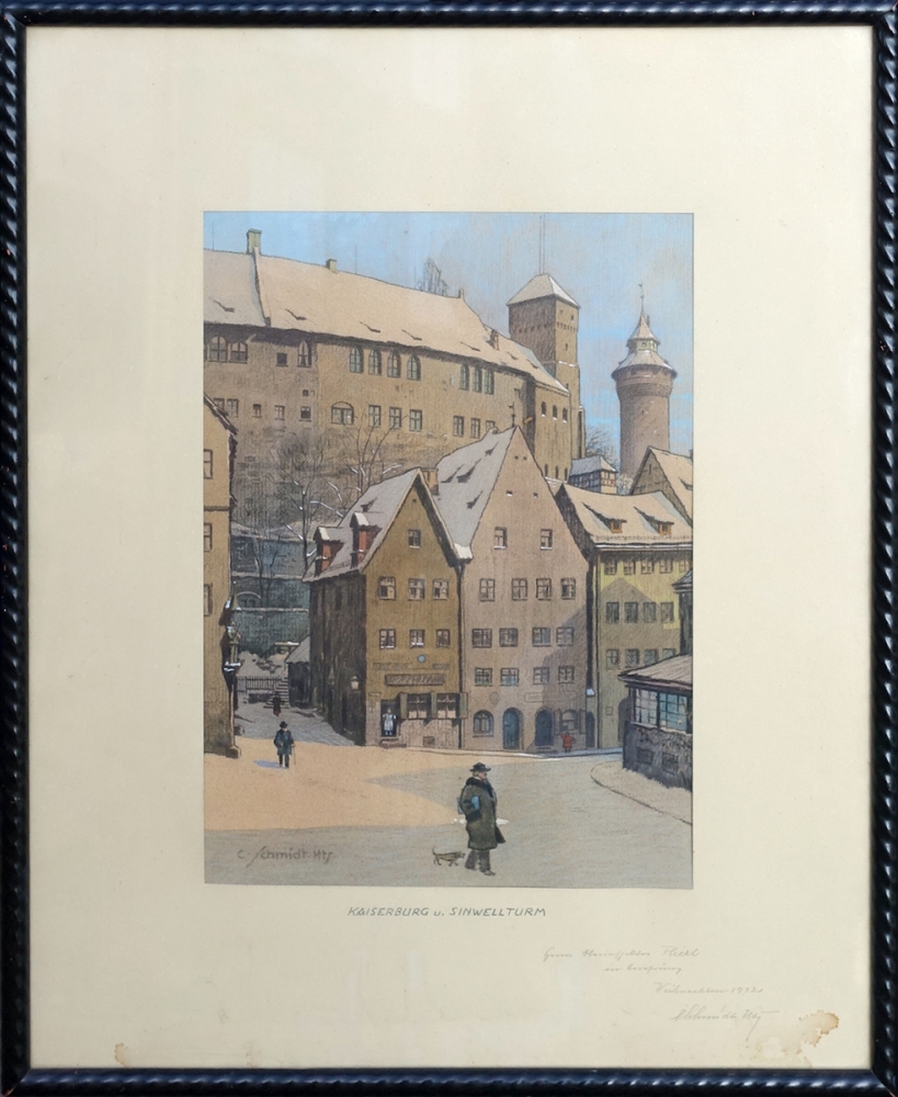 Carl Schmidt-Helmbrechts, Kaiserburg u. Sinwellturm