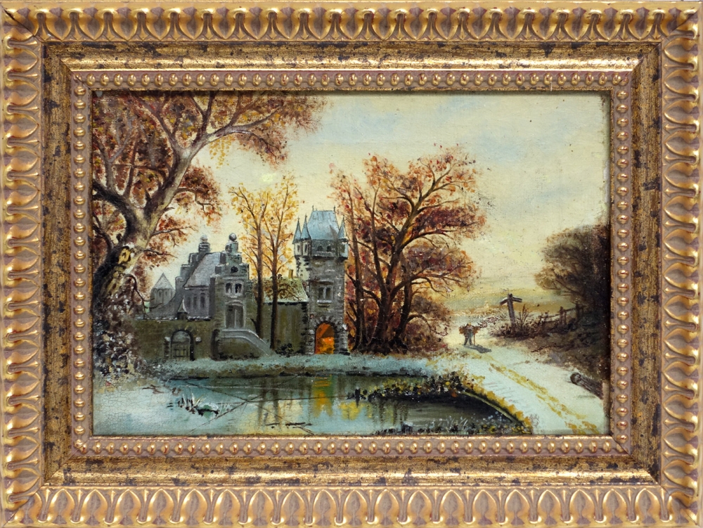 Unbekannt, Schloss am See