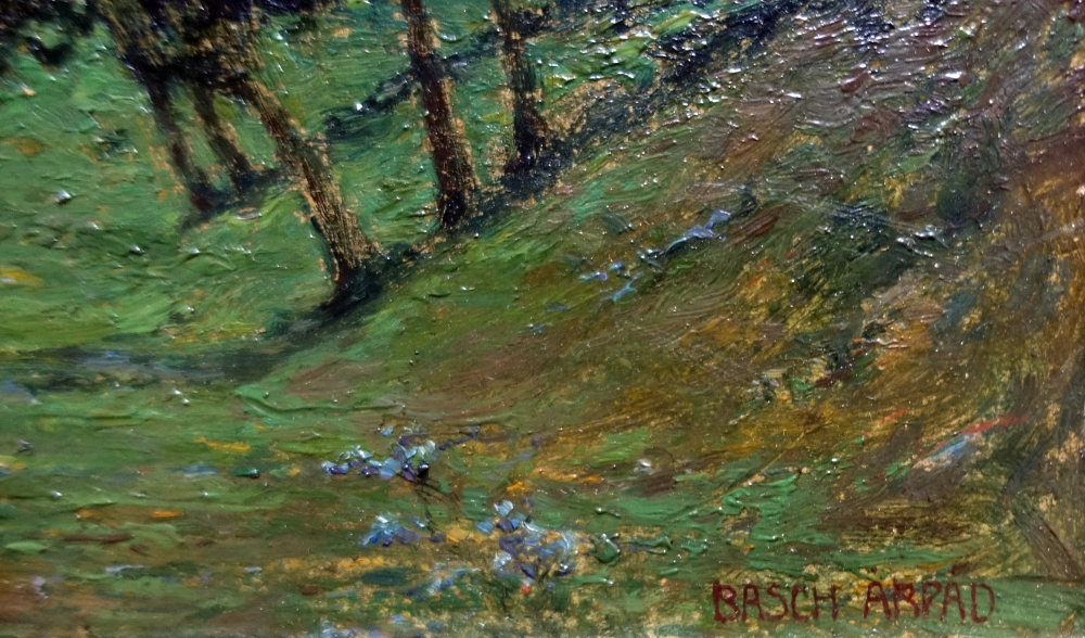 Árpád Basch, forest clearing