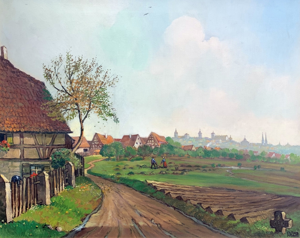Franz Krauss, Blick auf Nürnberg
